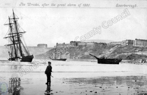 Wrecked Ships at Scarborough